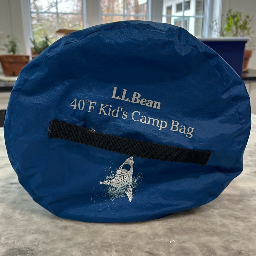 LL Bean youth sleeping bag